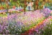 Artist s Garden at Giverny Claude Monet